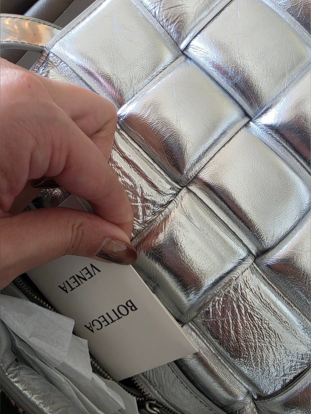 4500$ BOTTEGA VENETA PADDED CASSETTE BAG - Picture 5 of 9